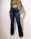 Sexy Elegant New Fashion Casual Female Trouser Bottom Back Shirred