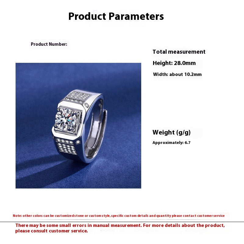 Anillo abierto chapado en oro de alta gama con ocho corazones y ocho flechas