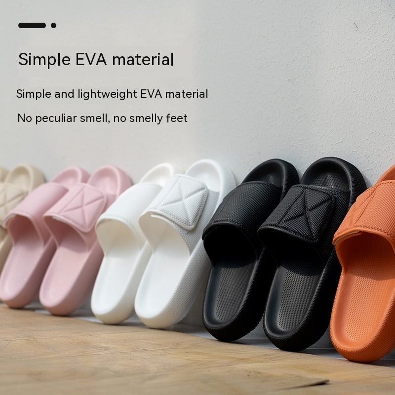 Pantuflas de EVA con plataforma de velcro en varios colores