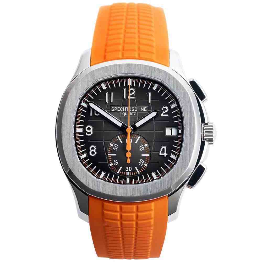 Reloj deportivo informal de negocios con cinta noctilucente