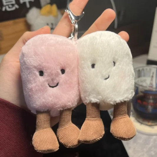 Pairs Of Cotton Candy Pendant Keychain