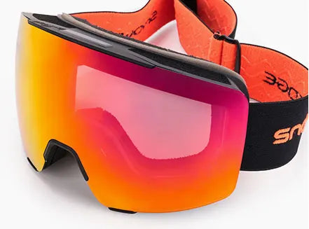 Anti-fog Sports Eyewear oem custom design logo color magnetic lens ski goggles