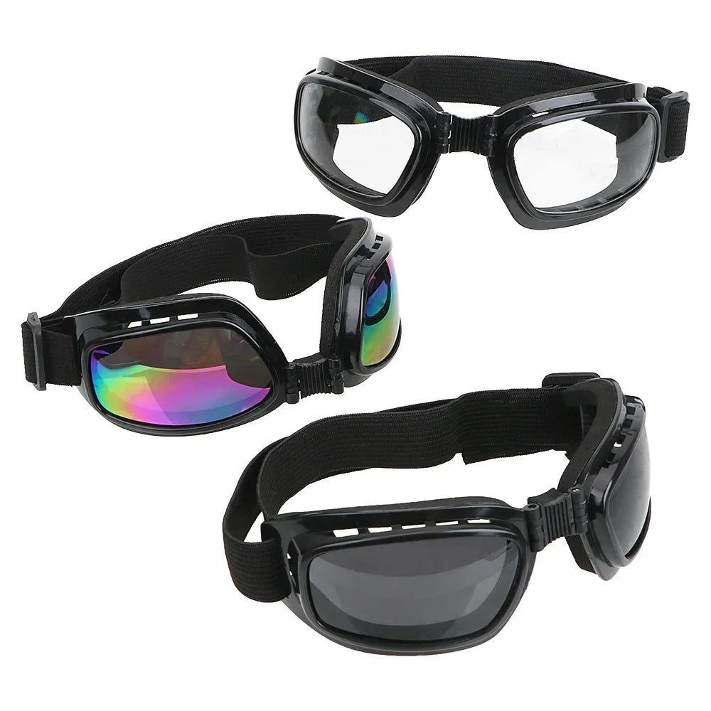 Multifunctional Motorcycle Glasses Anti Glare Motocross  Windproof Dustproof UV Protection Eyewear