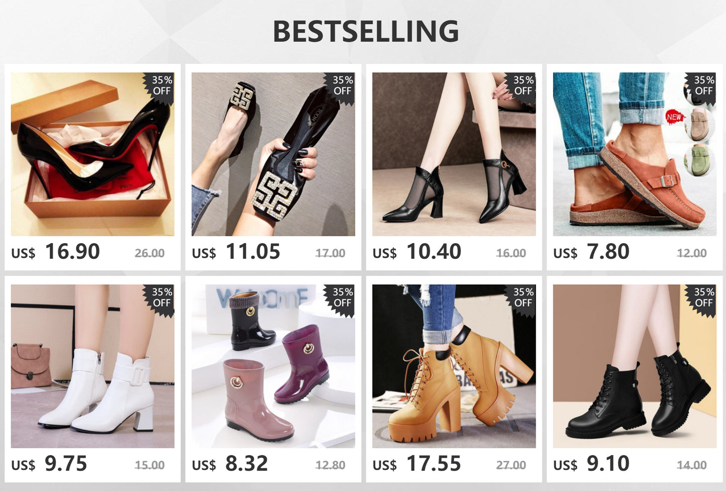 Metal Pointed Toe Thin Heel High Heels Variety Color Heels