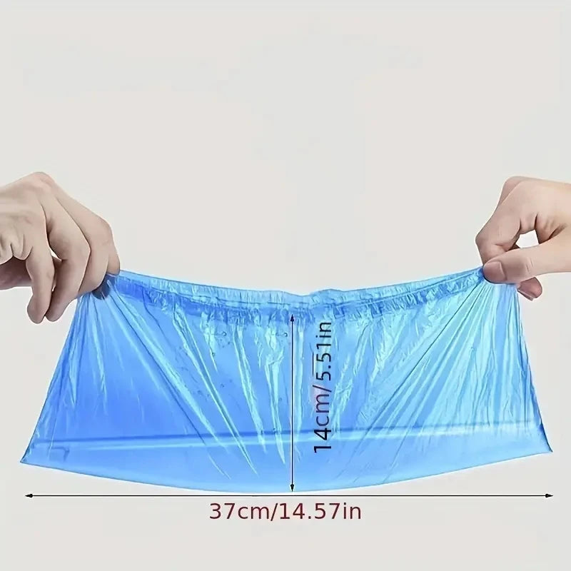 100PCS disposable waterproof shoe cover plastic non-slip foot cover