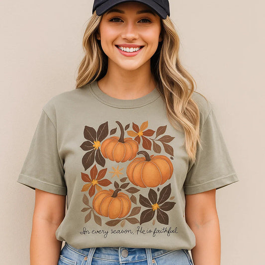 In Every Season He is Faithful T-Shirt Unisex