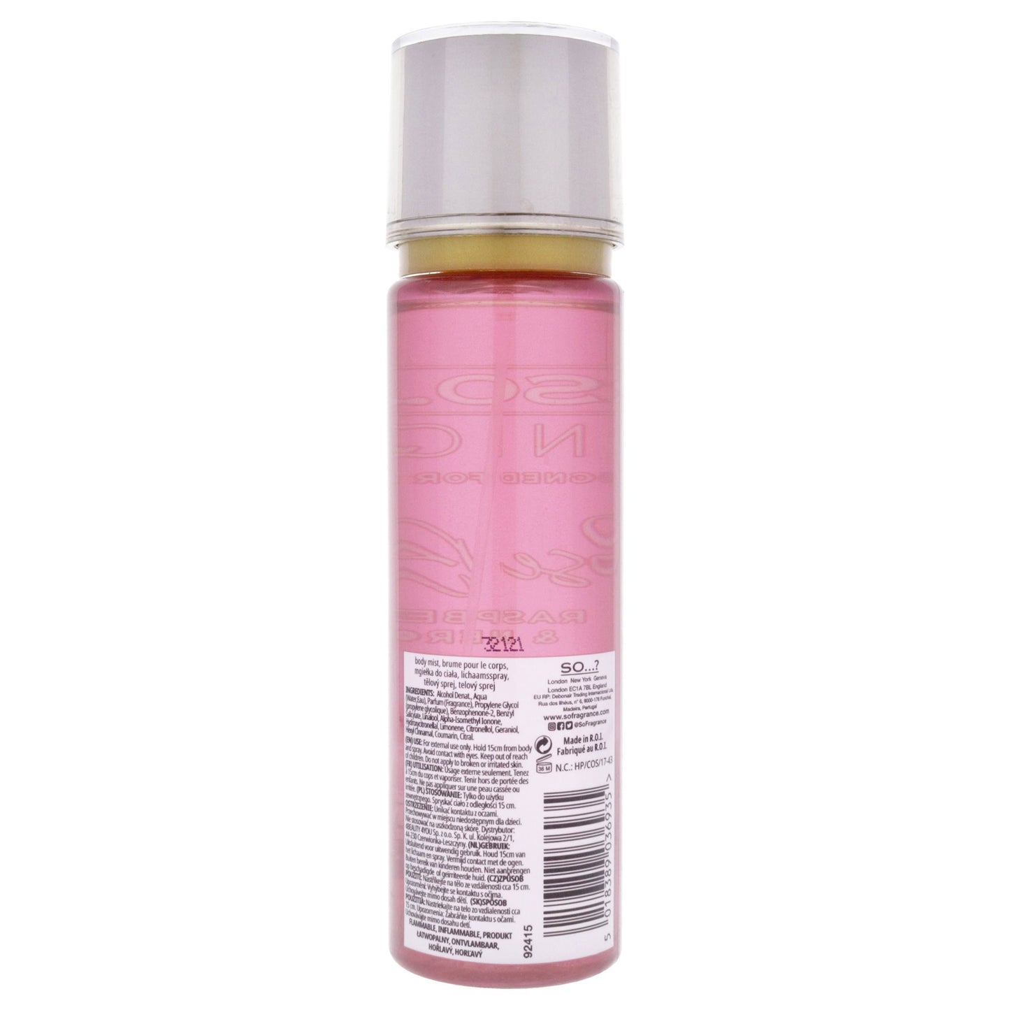 Unique Body Mist - Rose Berry