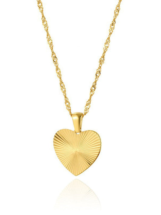 Nueva joyería versátil y sencilla con cadena para clavícula Fritillary Love 